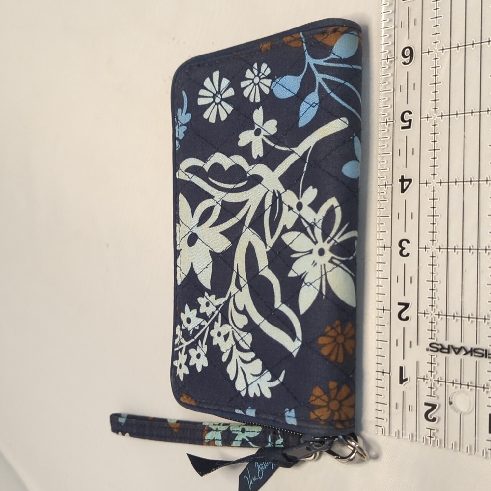 Vera Bradley Grab & Go Wristlet Wallet Java Floral 2016 Retired - Picture 4 of 7